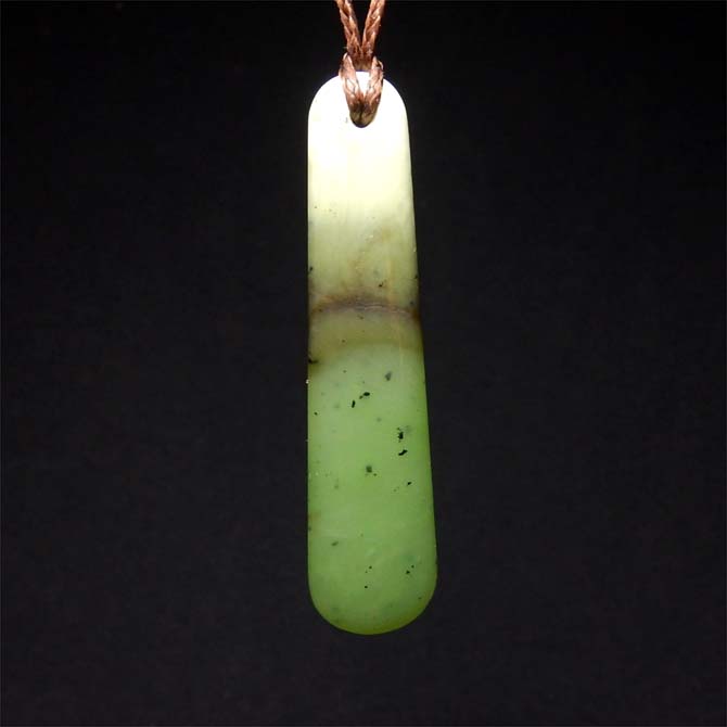 Beautiful jade drop pendant